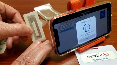 how to scan rfid on iphone